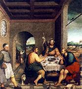 BASSANO, Jacopo Supper at Emmaus Spain oil painting artist